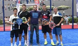 Chiqui Cepero, Ramiro Moyano, Christóbal Bohórquez, Agustín Gómez Silingo und Ramiro Choya beim Mutua Madrid Open