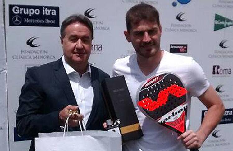 Iker Casillas celebra su cumpleaños junto a Varlion (Torneo Clínica Menorca)