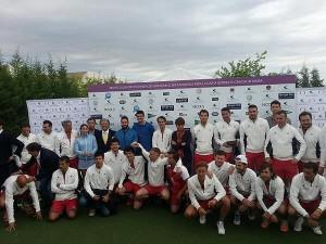 Foto de grupo del Torneo Clínica Menorca