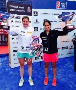 Icíar Montes y Alejandra Salazar, campeonas del Estrella Damm Barcelona Open