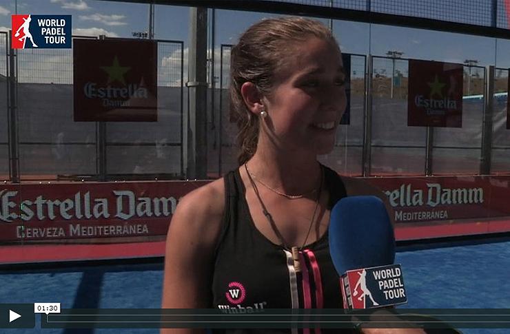 Martita Ortega, en el Mutua Madrid Open