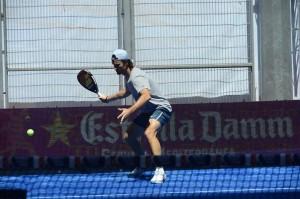 Carlos Moya spielt Padel bei den Mutua Madrid Open