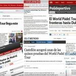 Portadas dedicadas a World Pádel Tour