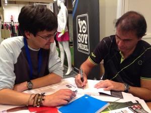 Padel World Press con Nito Brea