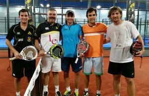 Juani Mieres y Pablo Lima, en GET Indoor Pádel