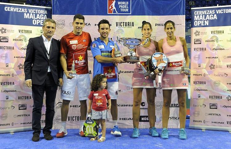 Maxi Sánchez-Sanyo Gutiérrez i Mapi-Majo Sánchez Alayeto, guanyadors del Cerveses Victòria Màlaga Open