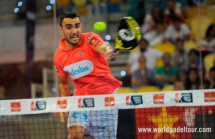 Pablo Lima, en acción en el Gran Canaria Open