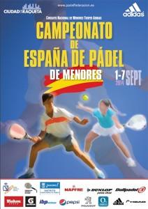 Cartel del Campeonato de España de Menores