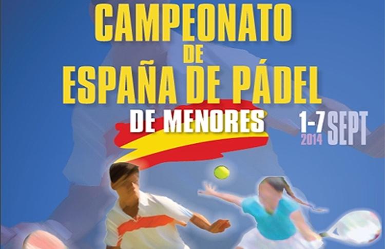 Poster do Campeonato de Espanha de Menores