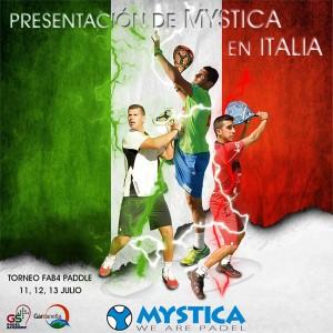 Mystica arrives in Italy