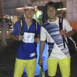 Gonzalo Rubio e Andoni Bardasco, no Torneio de Exposições de Dubai