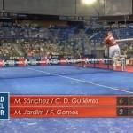 Sanyo Gutiérrez-Maxi Sánchez, en el Cervezas Victoria Málaga Open