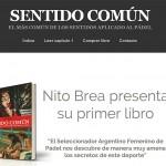 Nito Brea e a teia do seu livro 'Sentido Común'