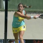 Alejandra Salazar: «Representar y luchar por tu país es lo máximo para un deportista» Alejandra Salazar, en el Estrella Damm Marbella Open