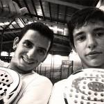 Juan Cruz Belluati y Tuti Redondo: jóvenes pero con mucha ambición Juan Cruz Belluati y Javier Redondo (Tuti), nueva pareja en el Circuito World Pádel Tour