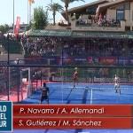 Paquito Navarro y Tito Allemandi, en el Estrella Damm Marbella Open
