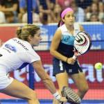 Icíar Montes y Alejandra Salazar, en el Estrella Damm Alcobendas Open