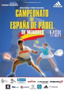 Plakat der Spanischen Meisterschaft für Minderjährige