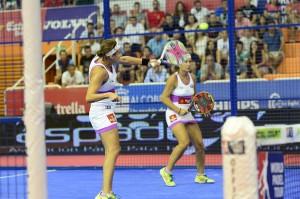 Carolina Navarro y Cecilia Reiter, en el WPT Alcobendas Open