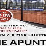 Me Apunto, en GET Indoor Pádel