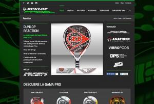 Nueva Web Dunlop Pádel