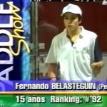 Un partido para la historia: Ya desde pequeños mostraban maneras… Fernando Belasteguín, de joven
