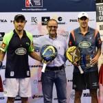 Juan Martín Díaz y Fernando Belasteguín, vencedores del Estrella Damm Tenerife Open