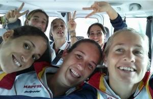 La squadra femminile spagnola nel Campionato mondiale 2014