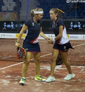 Marta Ortega et Carolina Navarro, dans le Championnat du Monde 2014