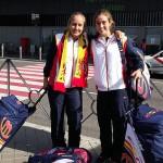 El Diario de Carolina Navarro: Día 1 – Vamos para Mallorca Carolina Navarro-Marta Ortega, listas para el Mundial 2014