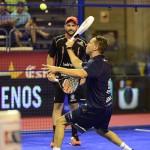 Aday Santana y Jordi Muñoz, en el Estrella Damm Tenerife Open