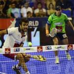 Pablo Lima y Juani Mieres, en el Estrella Damm Tenerife Open