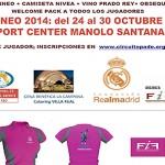 Cartel del III Torneo del Circuito Fundación Real Madrid