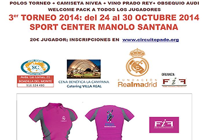 Plakat des III Real Madrid Foundation Circuit Turnieres