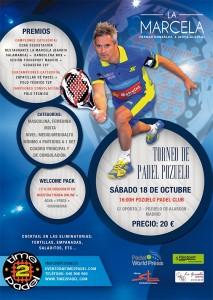 Poster Time2Pádel Torneo a Pozuelo
