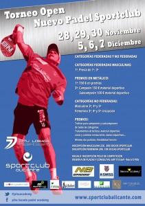 ピトゥ ロサダ パデル アカデミー トーナメントのポスター