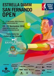 Cartell de l'Estrella Damm San Fernando Open
