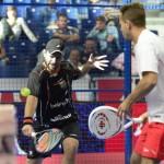 Aday Santana y Jordi Muñoz, en el Estrella Damm Valencia Open