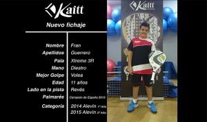 Nou fitxatge de l'equip Kaitt Excellence