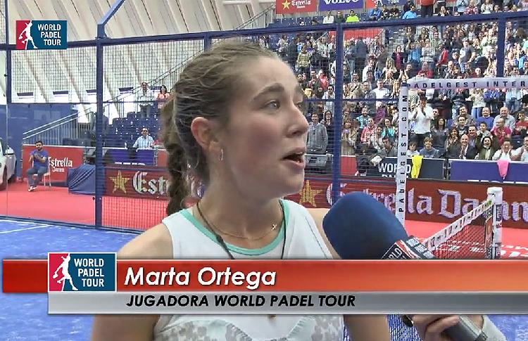 Marta Ortega, en el Estrella Damm Valencia Open
