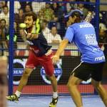 Pablo Lima y Juani Mieres, en el Estrella Damm Valencia Open