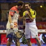 Paquito Navarro y Maxi Grabiel, en el Estrella Damm San Fernando Open (World Pádel Tour)