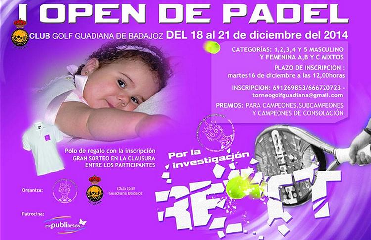 I Open of Padel for the Investigation of the Syndrome of Rett