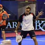 Aday Santana y Jordi Muñoz, en el Estrella Damm Másters Finals