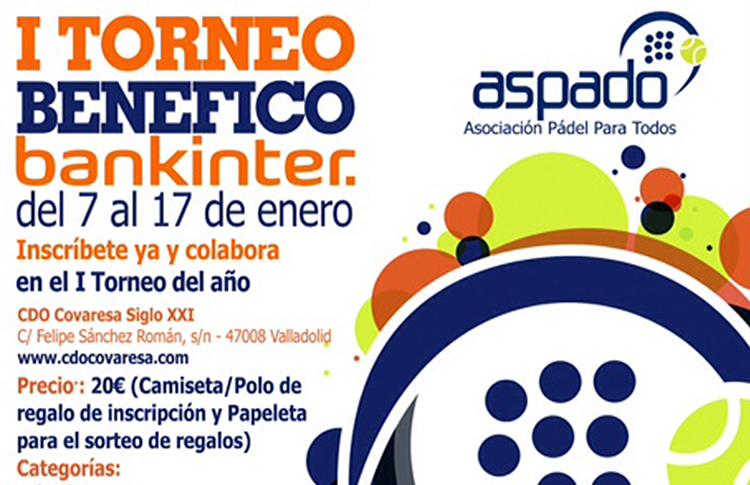 Cartel Torneo ASPADO Bankinter Telecyl