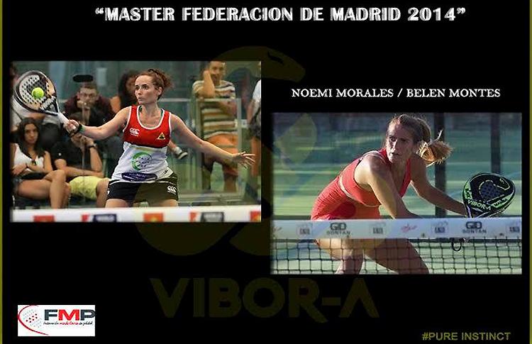 Belén Montes und Noemí Morales werden zusammen die FMP Masters spielen