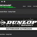 Dunlop identifica a sus distribuidores oficiales para controlar la venta de sus palas Logo Distribuidor Autorizado Dunlop