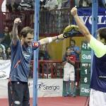 Juan Martín Díaz och Fernando Belasteguín, vid Estrella Damm Córdoba Open