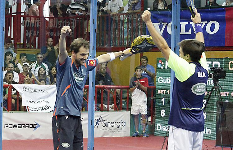Juan Martín Díaz y Fernando Belasteguín, en el Estrella Damm Córdoba Open