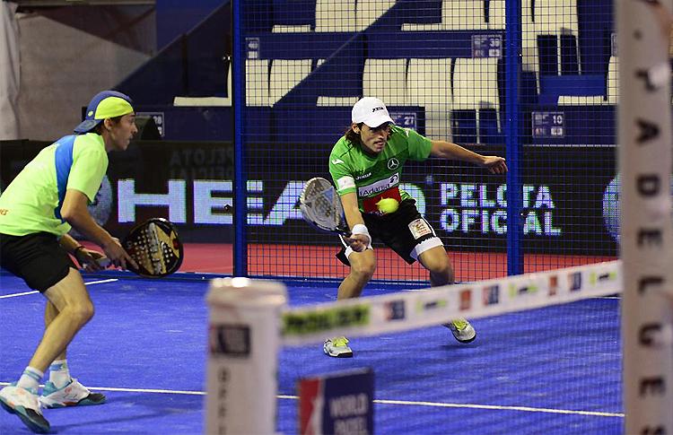 Juani Mieres y Chico Gomes, en el Estrella Damm Másters Finals